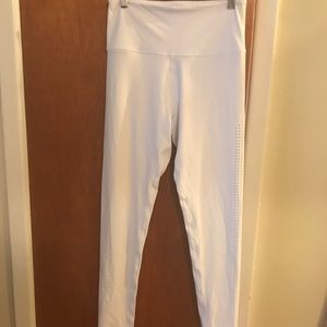 Pink brand white leggings